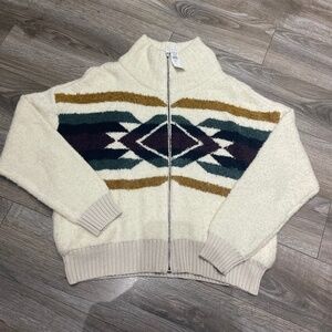 Brand New women’s size XL “American Eagle” sweater with aztec design